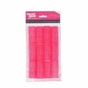 Head Gear Velcro Rollers Pink 24mm pk12